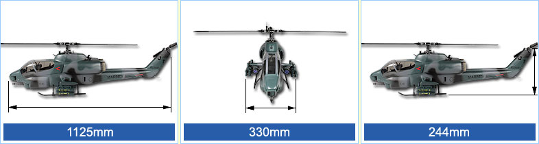 [���ܼ�] HF5007 [Align] T-Rex500 AH-1W Cobra (Iraq