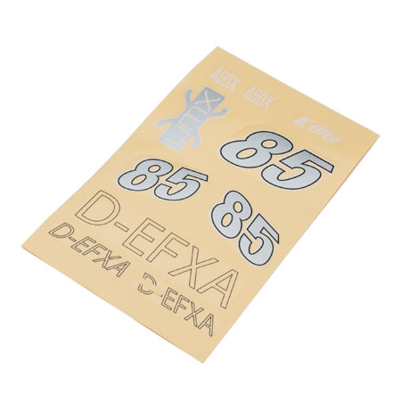 [���ܼ�] EFLU4965 Decal Set: UMX Sbach 3D