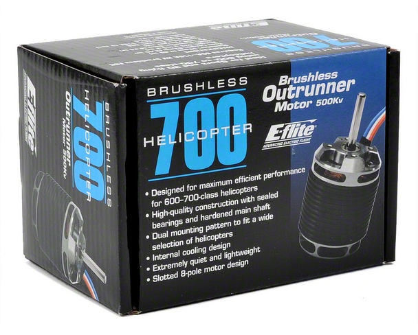 [���ܼ�] EFLM60700A [�����ǰ]Heli 700 Brushless Outrunner Motor, 500Kv