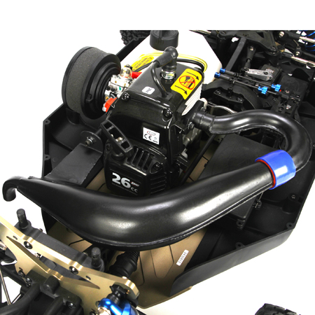 [���ܼ�] LOSR8020 [TEAM LOSI] Tuned Exhaust Pipe, 23-30cc Gas Engines: 5IVE-T �����Ǹ�