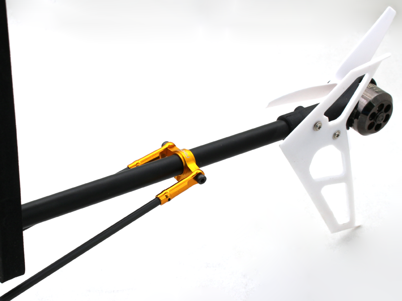 [���ܼ�] 250CFX812-R [RAKONHELI] CNC AL Tail Boom Support Set (Red) - Blade 250 CFX  �ɼ�