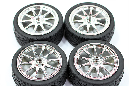 [���ܼ�]  [�Ϻ�����] �κ� ���Ϳ� 1/10 Wheel Tire set (66���� ����)