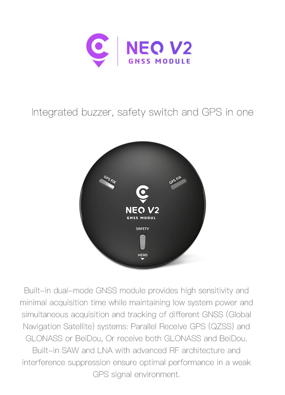 [���ܼ�] G0602 [CUAV] �Ƚ�ȣũ V5 �� �׿� V2 M8N GNSS (GPS) ���