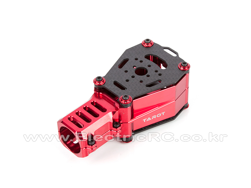[���ܼ�] TL96032-HG [TR] OCTO Rotor-X(Coaxial) Motor Mount for X8 (Black/��25mm/High Grade)