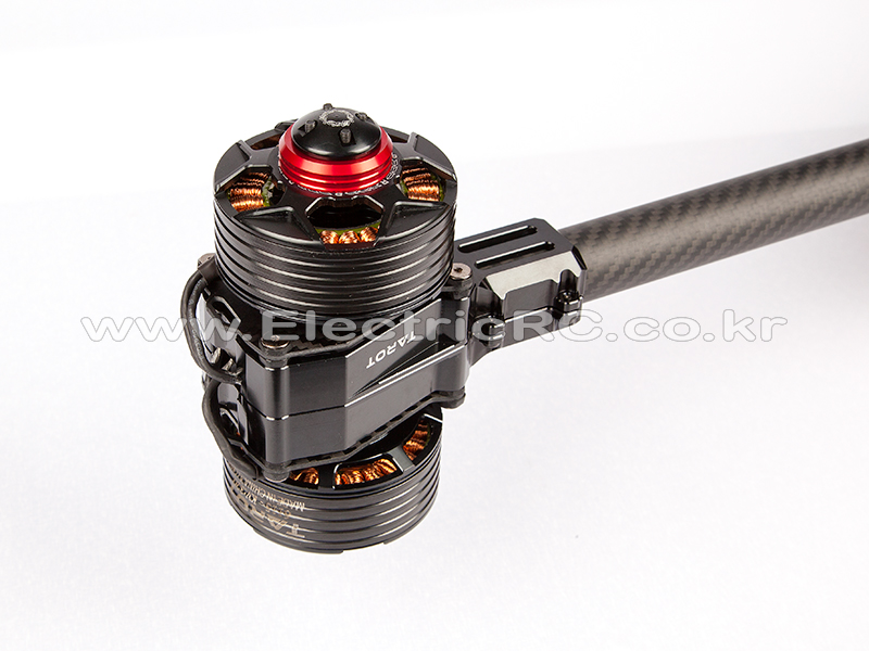 [���ܼ�] TL96032-HG [TR] OCTO Rotor-X(Coaxial) Motor Mount for X8 (Black/��25mm/High Grade)