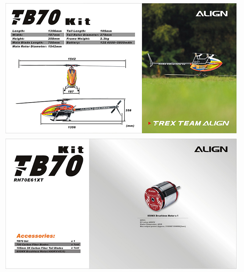 [���ܼ�] RH70E61XW [ALIGN] TB70 Kit Version!