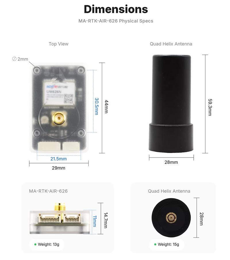 [���ܼ�] MA-RTK-AIR-626 [MicoAir] ���ڿ��� M-RTK ���� 626 �ι�