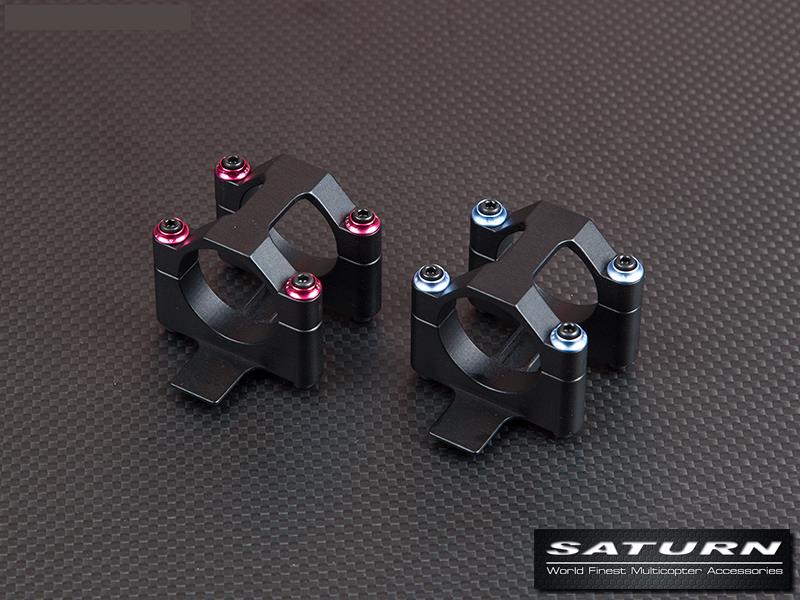 [���ܼ�] M480021-R [SATURN] 690L Retract Landing Gear Mounting Block(RED)