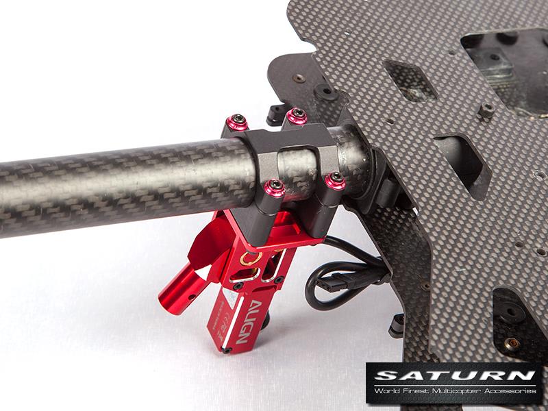 [���ܼ�] M480021-R [SATURN] 690L Retract Landing Gear Mounting Block(RED)