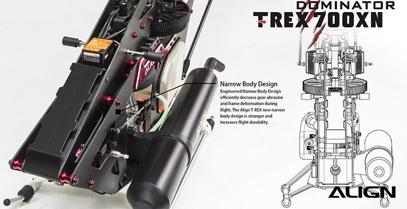[���ܼ�] RH70N11XW-B [ALIGN] T-Rex700XN Nitro Combo (BeaxtX HD ���̷� ����)