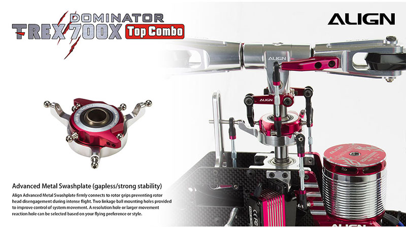 [���ܼ�] RH70E35XW [ALIGN] T-Rex700X Dominator TOP Combo - �����Ǹ�