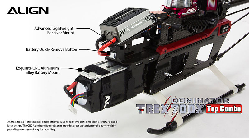 [���ܼ�] RH70E35XW [ALIGN] T-Rex700X Dominator TOP Combo - �����Ǹ�