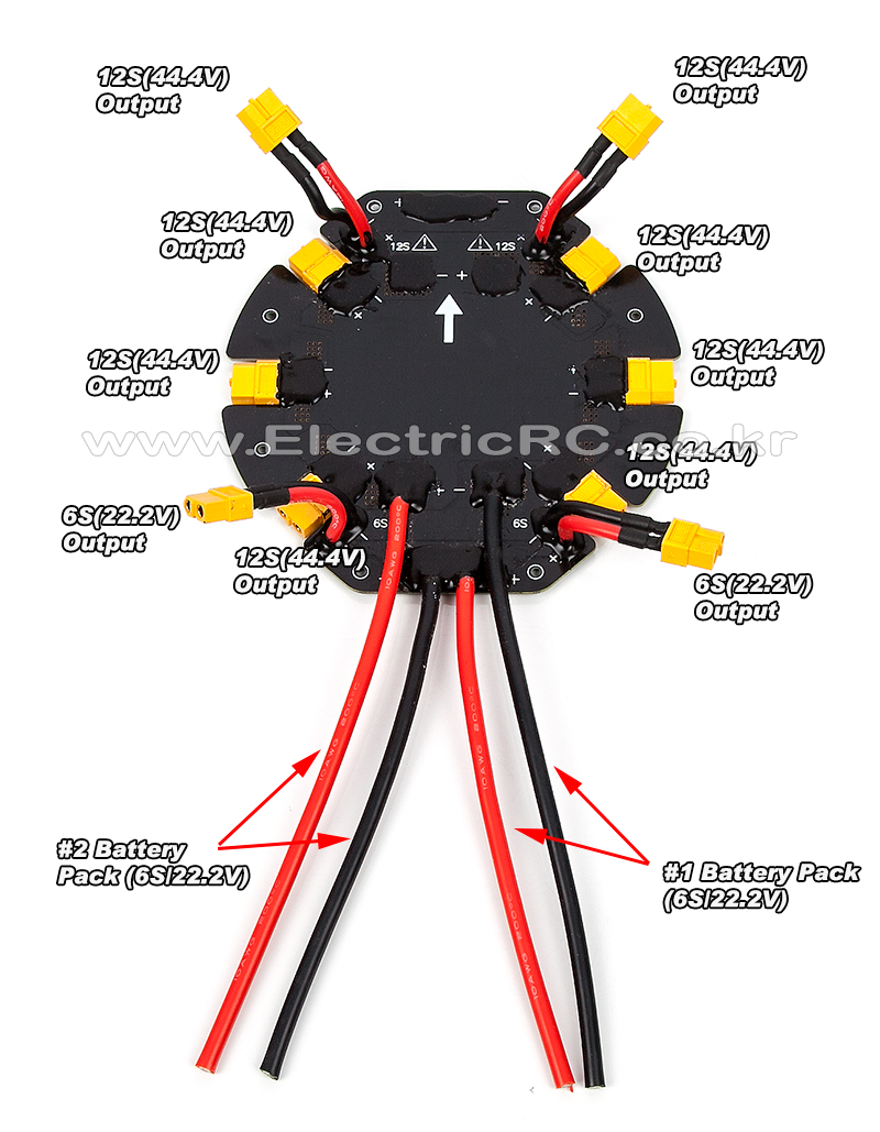 [���ܼ�] X4-10-PBD [SHR] X4-10 Super Grille - 480A Power Distribution Board
