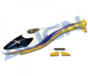 [Align] F3C Fuselage for T-Rex250(Blue/Yellow) 