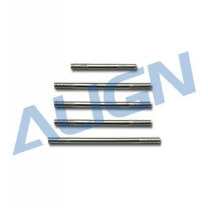 [Align] T-Rex450 ������ �����θ��� �������� �ε�<br>Stainless Steel Linkage Rod 