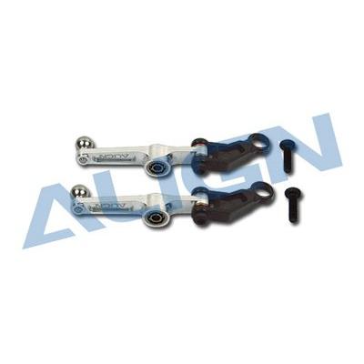 [���ܼ�] H25011AFT [Align] T-Rex250SE Metal Washout Control Arm/Silver