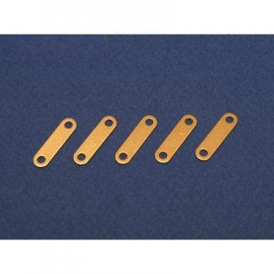 [ER] Gold Plate Battery Solder Bar (Short, 5pcs) 