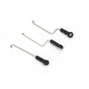 Servo Pushrod Set(w/Ball Link)/3pcs : mCP-X 