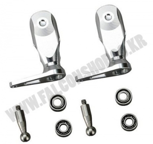 Aluminum Main Rotor Grips with Bearings: 130 X 