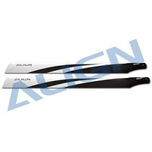 [Align] 425F Carbon Fiber Blades for T-Rex500 