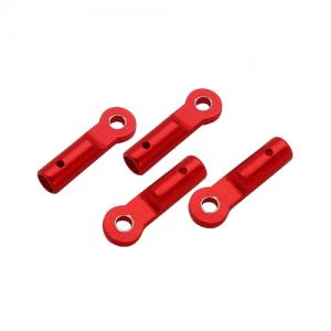 CNC AL Tail Boom Support End Set (Red) - Blade 130X/200SRX/180CFX �ɼ� 