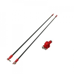 CNC AL Tail Boom Support Set (Red) - Blade Nano CPX �ɼ� 