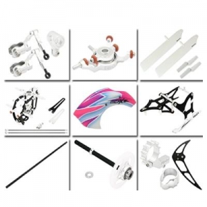 CNC Advanced DFC Head Upgrade Kit (Silver) - Blade mCPXBL 