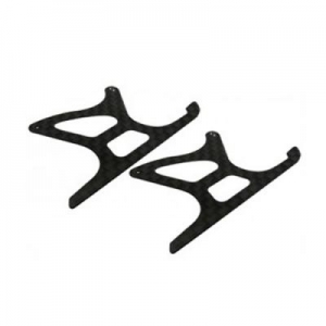 CNC CF Landing Skid Style 01 Set [mCPXBL723-CF] - MCPX BL 