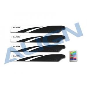 [Align] T-Rex150 120 Main Blades - Black(for Hard 3D) 