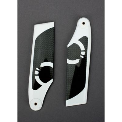 [���ܼ�] RVOT009500 REVOLUTION 95mm Carbon Fiber 3D Tail Rotor Blades (RVOT009500)