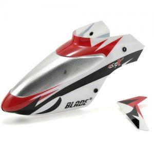 E-flite]Complete White Canopy with Vertical Fin MSRX by BLADE (BLH3218) 