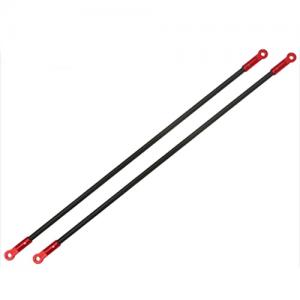 CNC AL Tail Boom Support Set (Red) - Blade 200SRX 