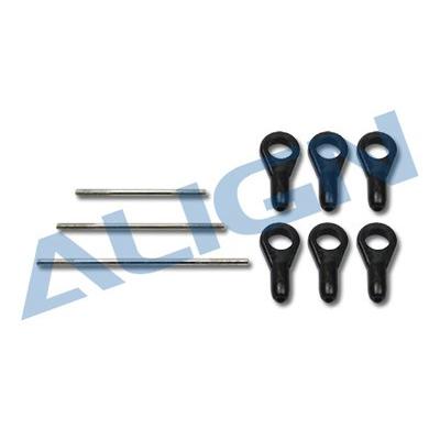 [���ܼ�] H45Z001XXT [Align] 450 Sports V2 Stainless Steel Servo Linkage Rod