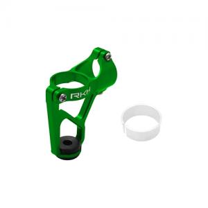 CNC AL 8.0 or 8.5mm Brushed Motor Mount (Green) - RKH 135RQX/Blade Glimpse 