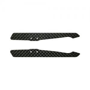 CNC CF Landing Skids Set - Blade 200 QX/RKH 250RQX 