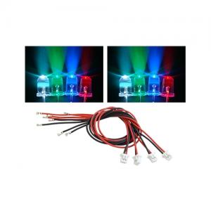 3mm LEDs (Blue, Green, Red, White) Combo - Blade 200 QX 