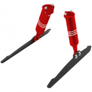 CNC AL Landing Gear Set (Red) - Blade 200 QX/RKH 250RQX/280RY �ɼ� 
