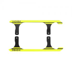CNC 3K Pure Carbon Fiber Landing Skid Set (Black-Yellow) - Blade 230 S �ɼ� 