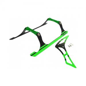 CNC Landing Gear and Tail Fin Combo (Black-Green) - Blade 230 S �ɼ� 