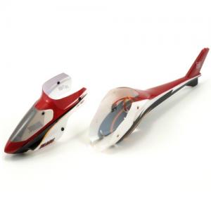 Blade Complete Canopy w/Installed LEDs (Red) (mCX2) 
