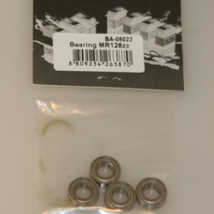 Bearing 6x12x4mm (MR126zz) 
