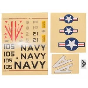 E-flite UMX Habu S Decal Sheet 