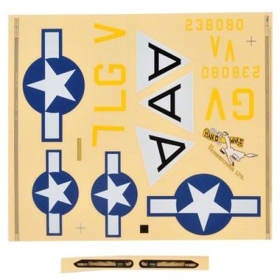 [���ܼ�] EFLU5302 [�����ǰ]E-flite UMX B-17G Decal Sheet
