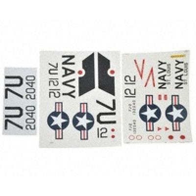 [���ܼ�] EFL725010 [�����ǰ]E-flite FJ-2 Fury 15 Decal Set