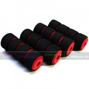 D24 x D8 x L65mm ���� ��Ű�� ������ (4pcs) D24xd8xL65mm Landing Skid Sponge Shock Absorbing & Protection Sleeves (4pcs)