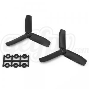 HQProp 4x4x3 ����ġ Propeller (2���� - Black) 