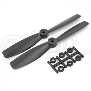 HQProp 6x4.5R Bullnose ����ġ BLACK (Carbon Mix) 2pcs 