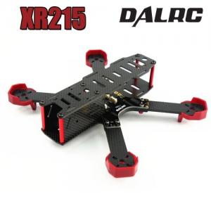 [DALRC] XR215 Carbon Fiber FPV Racing ���̽� ��� Frame Kit Built in PDB OSD Buzzer 12V/5V BEC LED Light