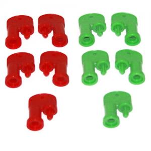 ��Ƽ����ũ Red Green (Each 5Pcs) (5.5mm ��������Ϳ�) 