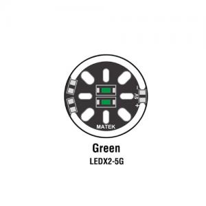 [Matek] ���� LED ��Ŭ X2 ���� ����Ʈ�� (5V / �ʷϻ�) [LEDX2-5G] LED CIRCLE X2/5V, MOTOR MOUNT Green Vers